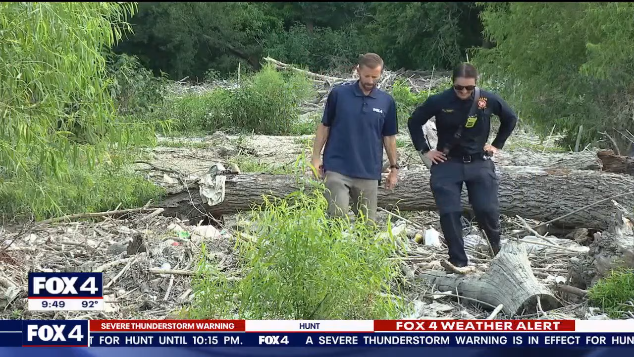 First-responders rescue woman from Dallas ravine