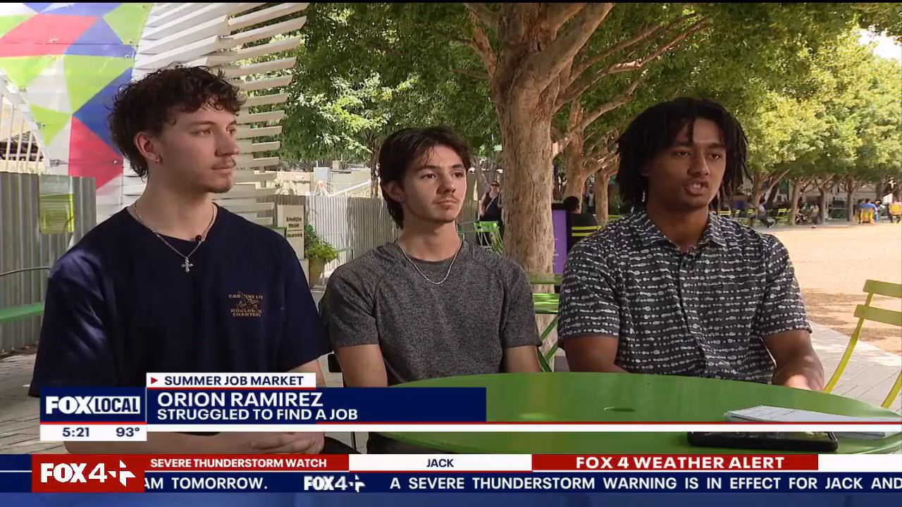 Teens having trouble finding summer jobs in North Texas