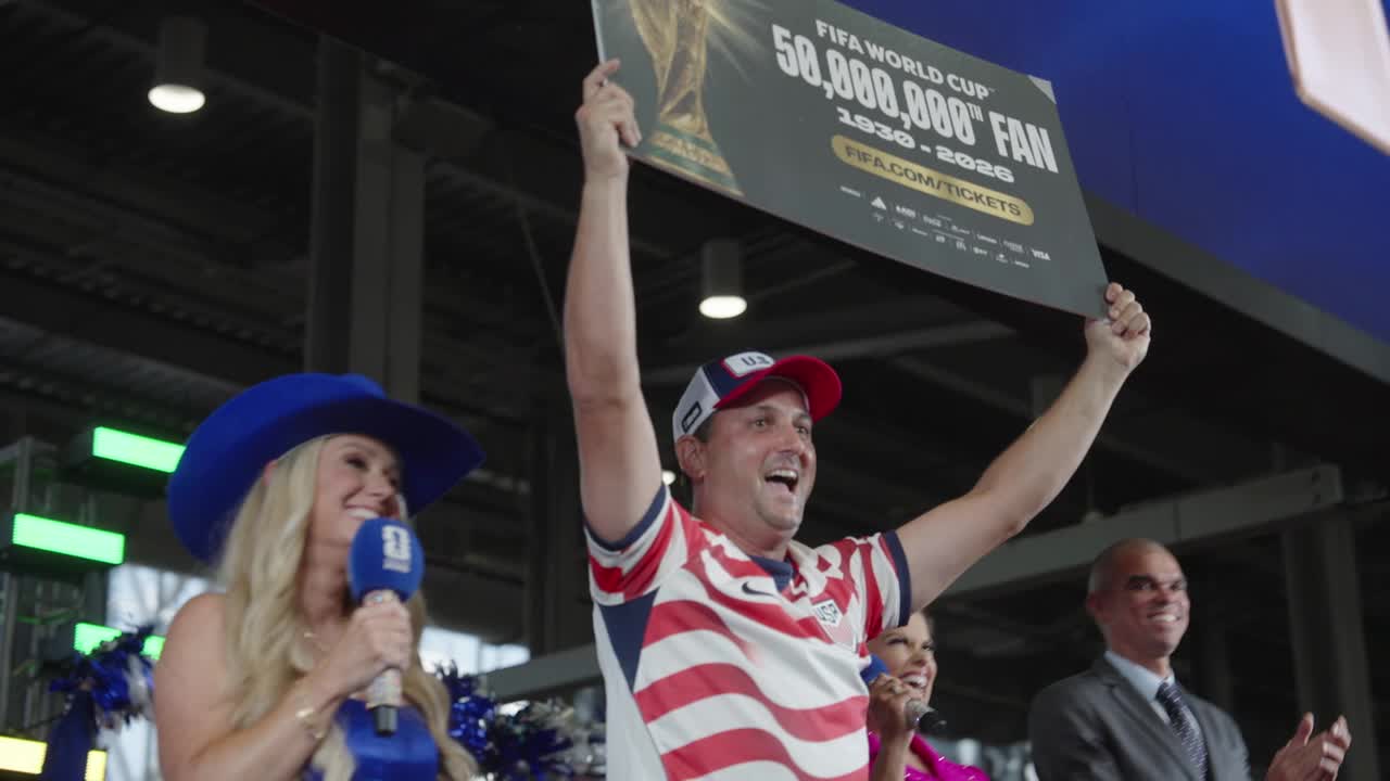 Fort Worth resident is 50 millionth fan to attend a FIFA World Cup match